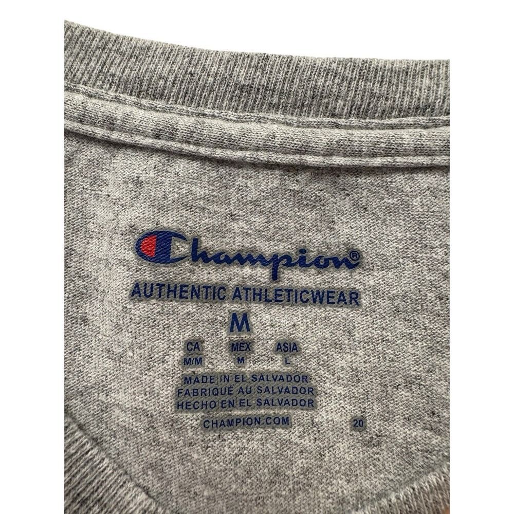 CHAMPION Boston University Terriers Shirt Mens Large Gray Short Sleeve - Picture 2 of 4